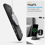 Spigen iPhone 16e/17e Skal Enzo Aramid MagFit Matte Black