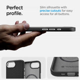 Spigen iPhone 16e/17e Skal Enzo Aramid MagFit Matte Black