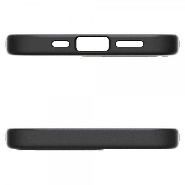 Spigen iPhone 16e/17e Skal Enzo Aramid MagFit Matte Black