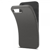 Spigen iPhone 16e/17e Skal Liquid Air Marble Gray