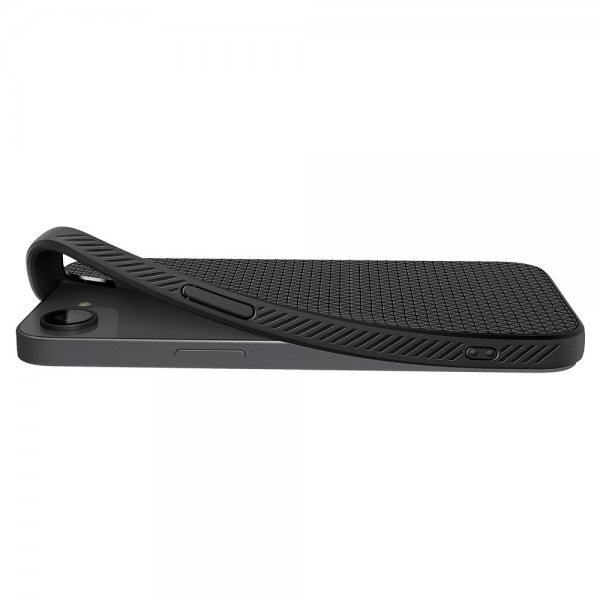 Spigen iPhone 16e/17e Skal Liquid Air Matte Black
