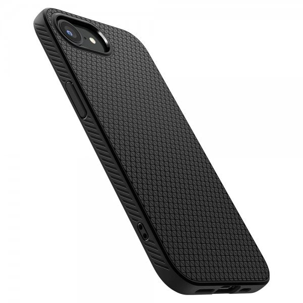 Spigen iPhone 16e/17e Skal Liquid Air Matte Black