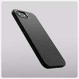 Spigen iPhone 16e/17e Skal Liquid Air Matte Black