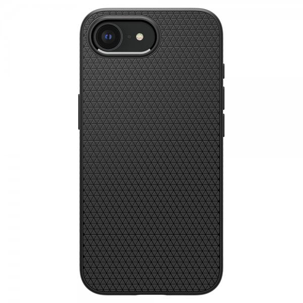 Spigen iPhone 16e/17e Skal Liquid Air Matte Black
