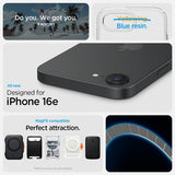 Spigen iPhone 16e/17e Skal Liquid Crystal MagFit Clear White
