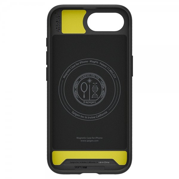 Spigen iPhone 16e/17e Skal Rugged Armor MagFit Matte Black