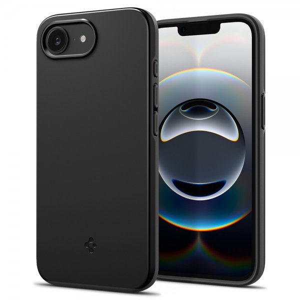 Spigen iPhone 16e/17e Skal Thin Fit MagFit Svart