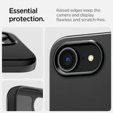 Spigen iPhone 16e/17e Skal Thin Fit MagFit Svart