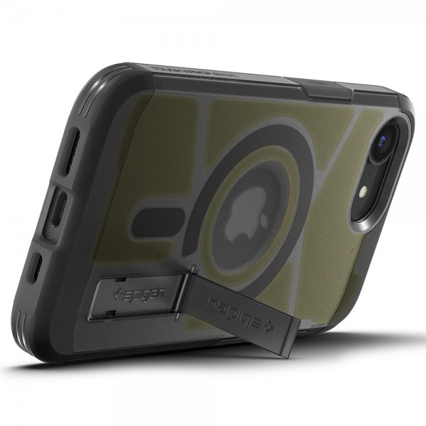 Spigen iPhone 16e/17e Skal Tough Armor MagFit Frost Black