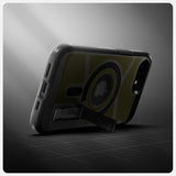 Spigen iPhone 16e/17e Skal Tough Armor MagFit Frost Black