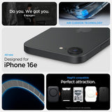 Spigen iPhone 16e/17e Skal Ultra Hybrid MagFit Carbon Fiber