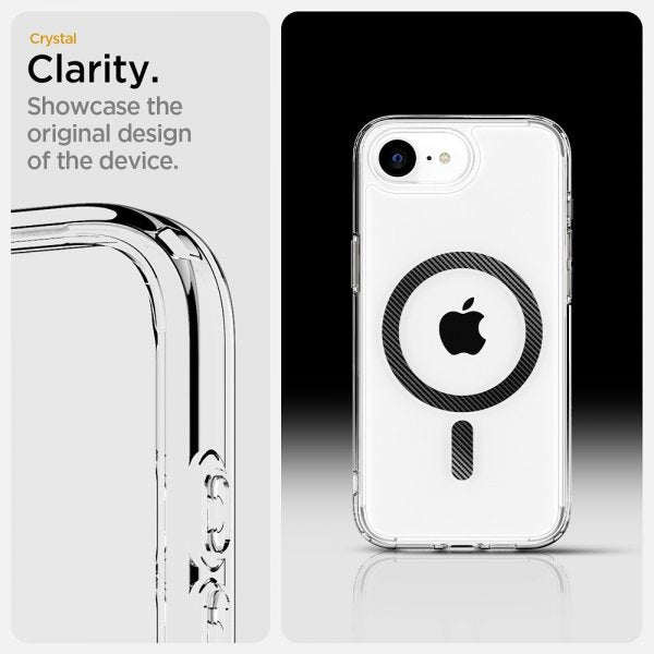 Spigen iPhone 16e/17e Skal Ultra Hybrid MagFit Carbon Fiber