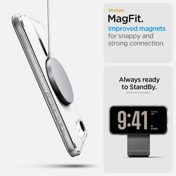 Spigen iPhone 16e/17e Skal Ultra Hybrid MagFit Carbon Fiber