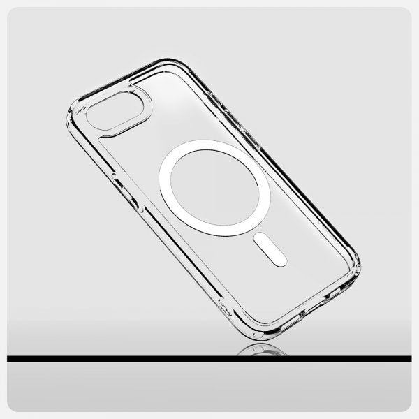 Spigen iPhone 16e/17e Skal Ultra Hybrid MagFit Clear White