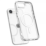 Spigen iPhone 16e/17e Skal Ultra Hybrid MagFit Clear White