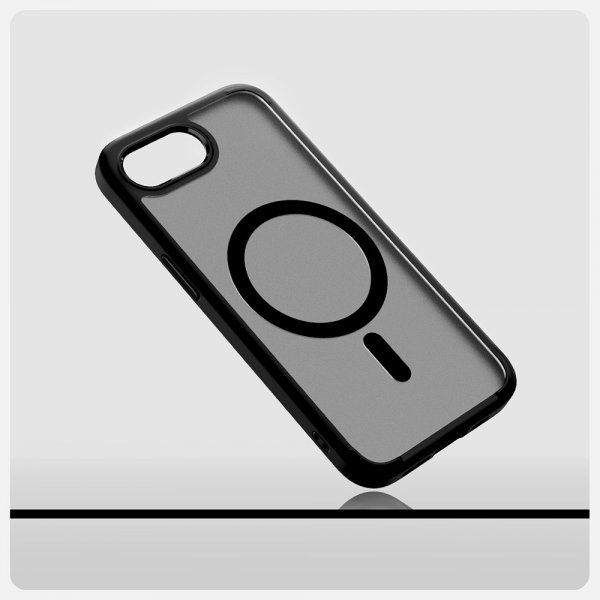 Spigen iPhone 16e/17e Skal Ultra Hybrid MagFit Frost Black