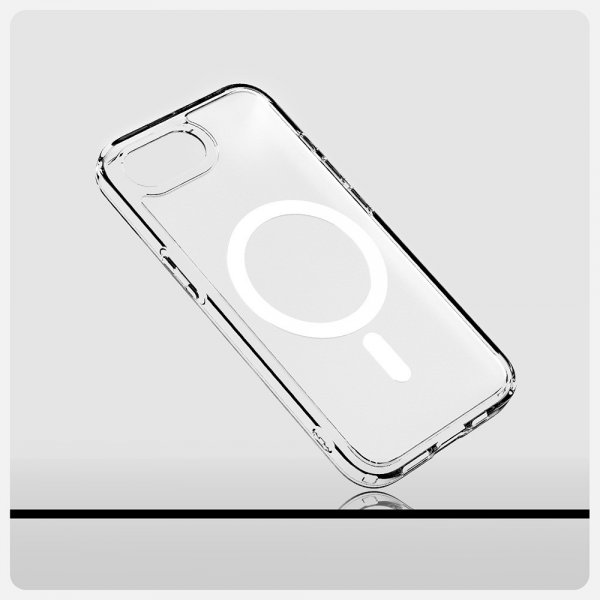 Spigen iPhone 16e/17e Skal Ultra Hybrid MagFit Frost White
