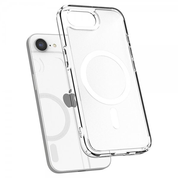 Spigen iPhone 16e/17e Skal Ultra Hybrid MagFit Frost White
