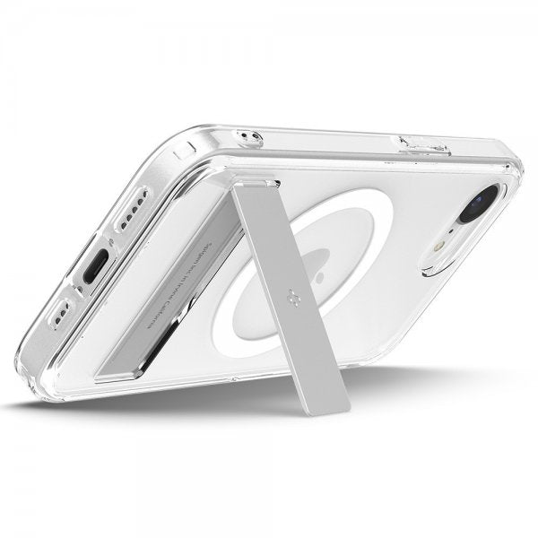 Spigen iPhone 16e/17e Skal Ultra Hybrid S MagFit Clear White