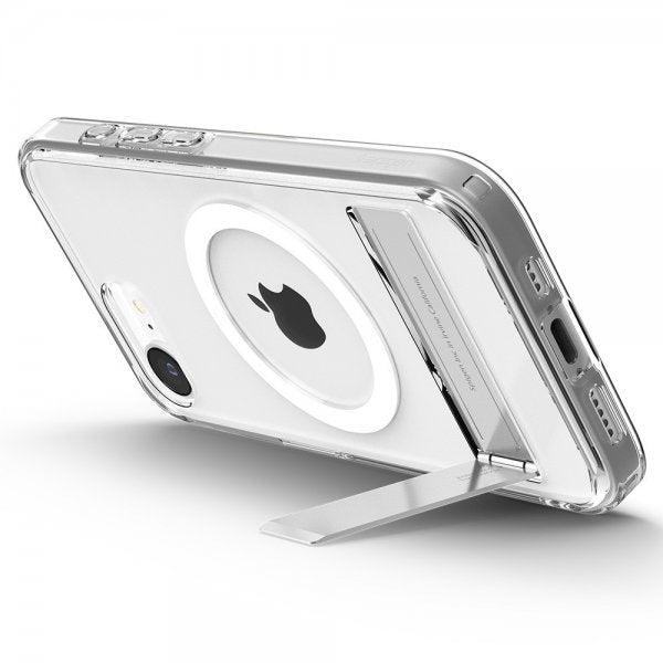 Spigen iPhone 16e/17e Skal Ultra Hybrid S MagFit Clear White
