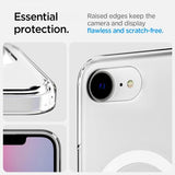 Spigen iPhone 16e/17e Skal Ultra Hybrid S MagFit Clear White