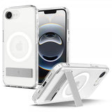 Spigen iPhone 16e/17e Skal Ultra Hybrid S MagFit Clear White