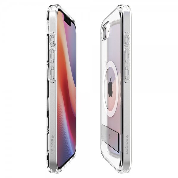 Spigen iPhone 16e/17e Skal Ultra Hybrid S MagFit Clear White