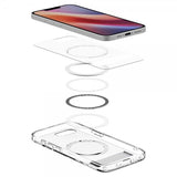 Spigen iPhone 16e/17e Skal Ultra Hybrid S MagFit Clear White