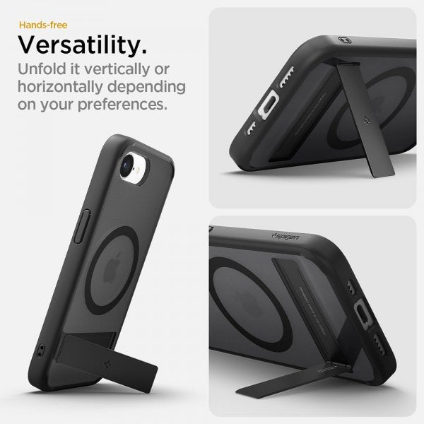 Spigen iPhone 16e/17e Skal Ultra Hybrid S MagFit Frost Black