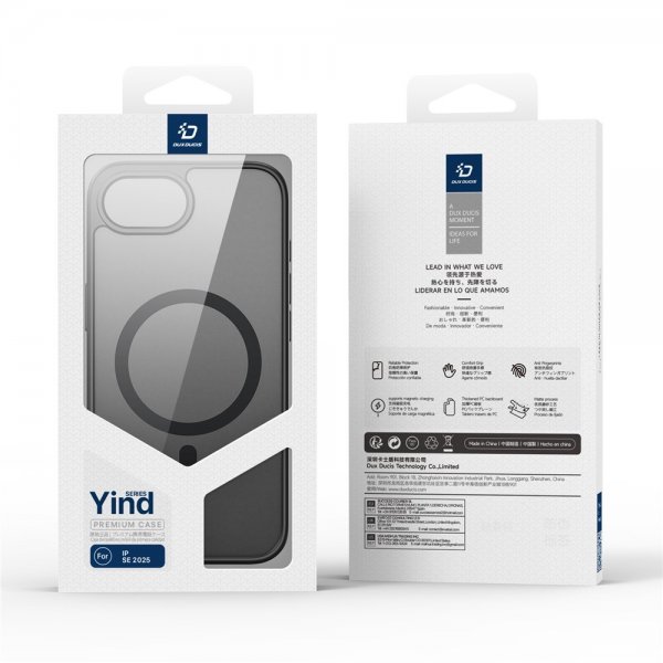 Dux Ducis iPhone 16e/17e Skal Yind Series MagSafe Svart