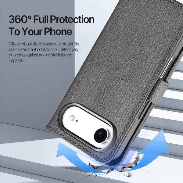 Dux Ducis iPhone Air Fodral 2-i-1 Lawa Series MagSafe Grå