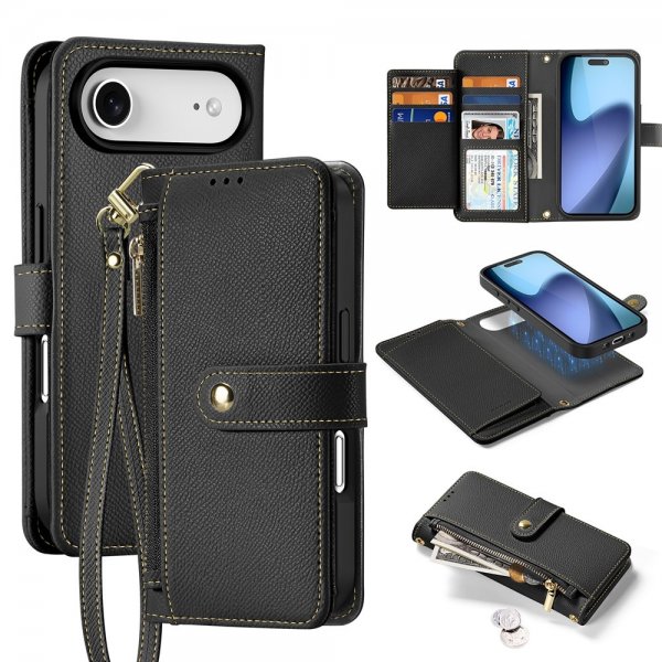 Dux Ducis iPhone Air Fodral 2-i-1 Lawa Series MagSafe Svart