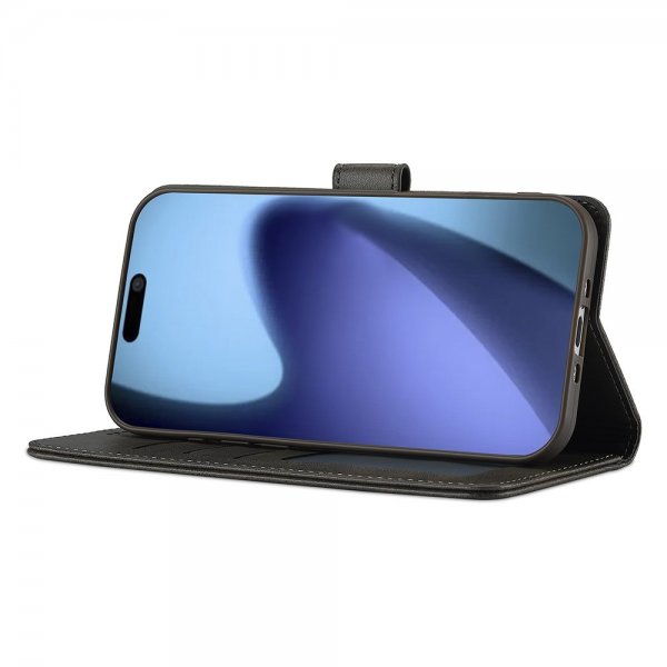 Lc.Imeeke iPhone Air Fodral med Kortfack Stativfunktion Grå