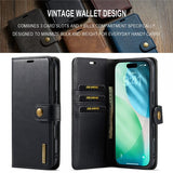 Dg.Ming iPhone Air Fodral med Löstagbart Skal Svart