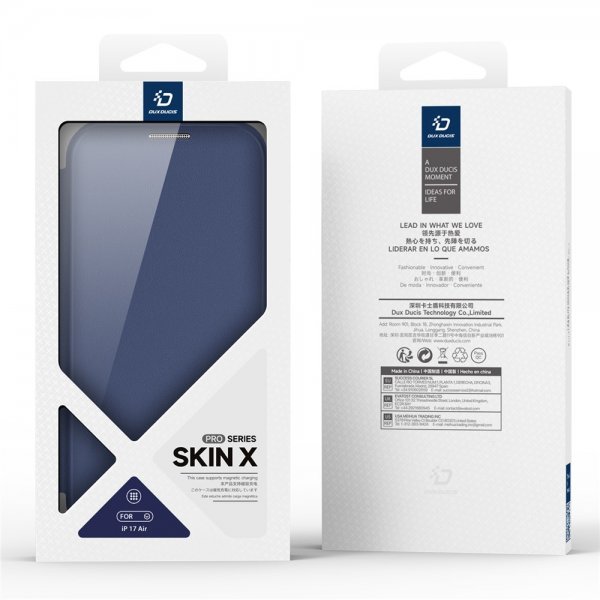 Dux Ducis iPhone Air Fodral Skin X Pro Series MagSafe Blå