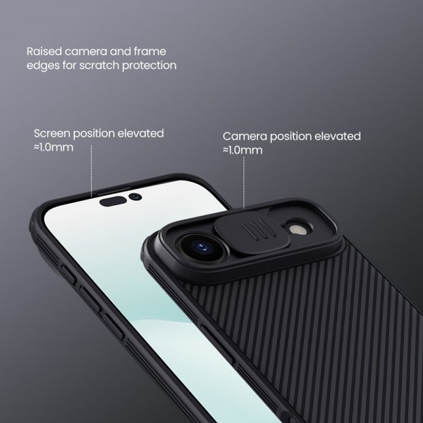 Nillkin iPhone Air Skal CamShield Pro Svart