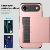 iPhone Air Skal Card Slide Blå
