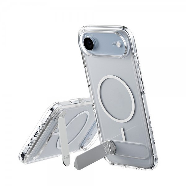 CARE by PanzerGlass iPhone Air Skal Kickstand MagSafe Transparent