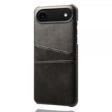 iPhone Air Skal med två Kortfack Svart