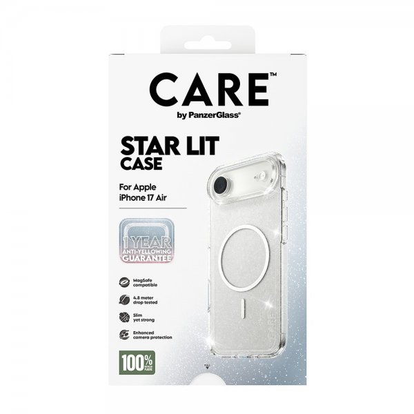 CARE by PanzerGlass iPhone Air Skal Star Lit MagSafe