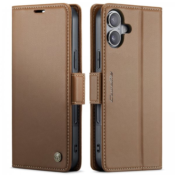 CaseMe iPhone 17 Fodral 023 Series Brun