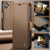 CaseMe iPhone 17 Fodral 023 Series Brun