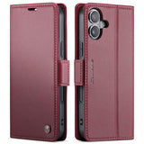 CaseMe iPhone 17 Fodral 023 Series Röd