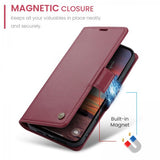 CaseMe iPhone 17 Fodral 023 Series Röd