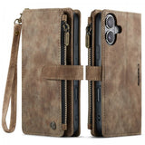 CaseMe iPhone 17 Fodral C30 Series Brun
