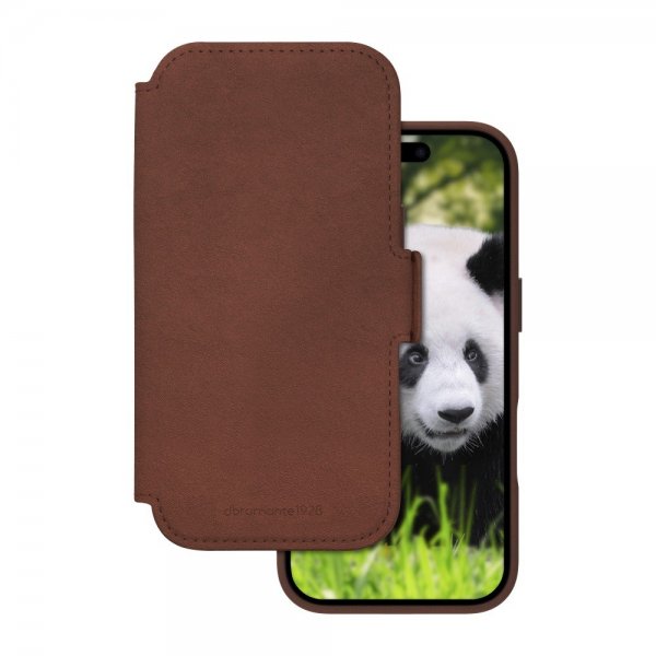 dbramante1928 iPhone 17 Fodral Lynge MagSafe Dark Tan