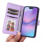 Betopnice iPhone 17 Fodral med Löstagbart Skal 005 Lila