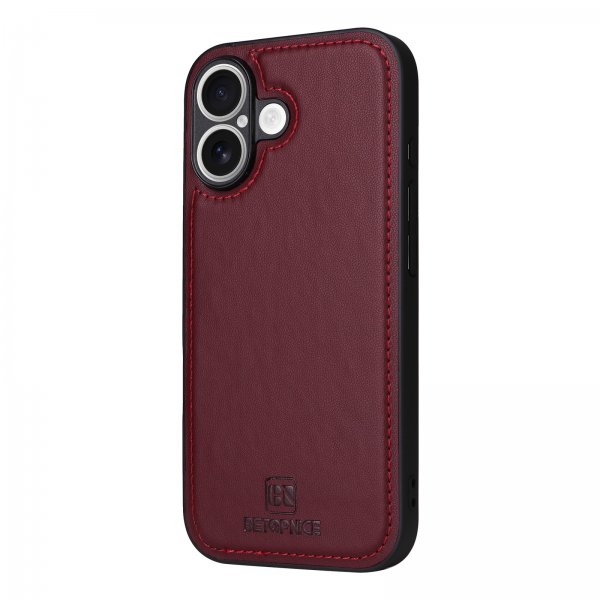 Betopnice iPhone 17 Fodral med Löstagbart Skal 005 Röd