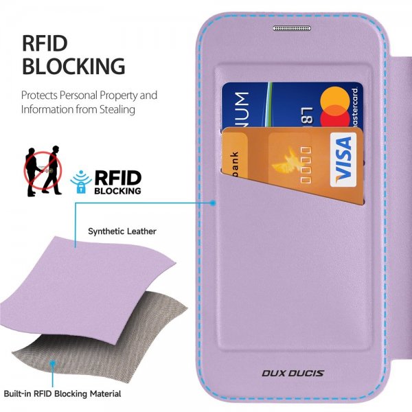 Dux Ducis iPhone 17 Fodral Skin X Pro Series MagSafe Lila