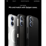 Spigen iPhone 17 Kameraskydd GLAS.tR EZ Fit Optik Pro 2-pack Blå
